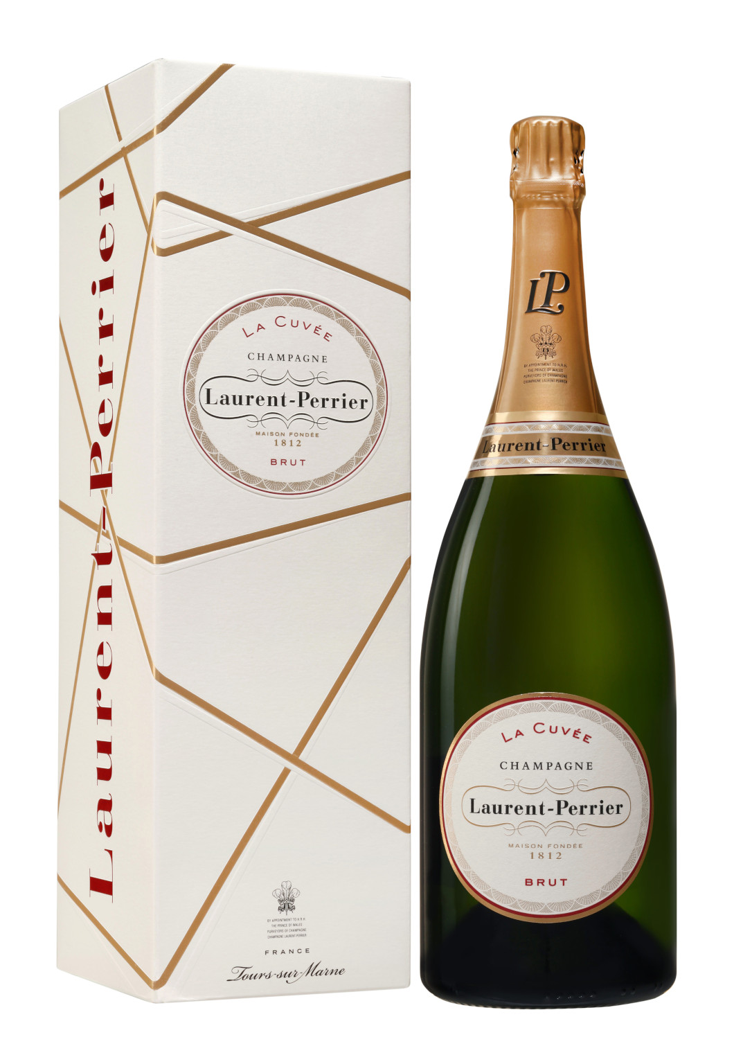 Laurent-Perrier La Cuvée Magnum 1,5L (12% Vol.) mit GP