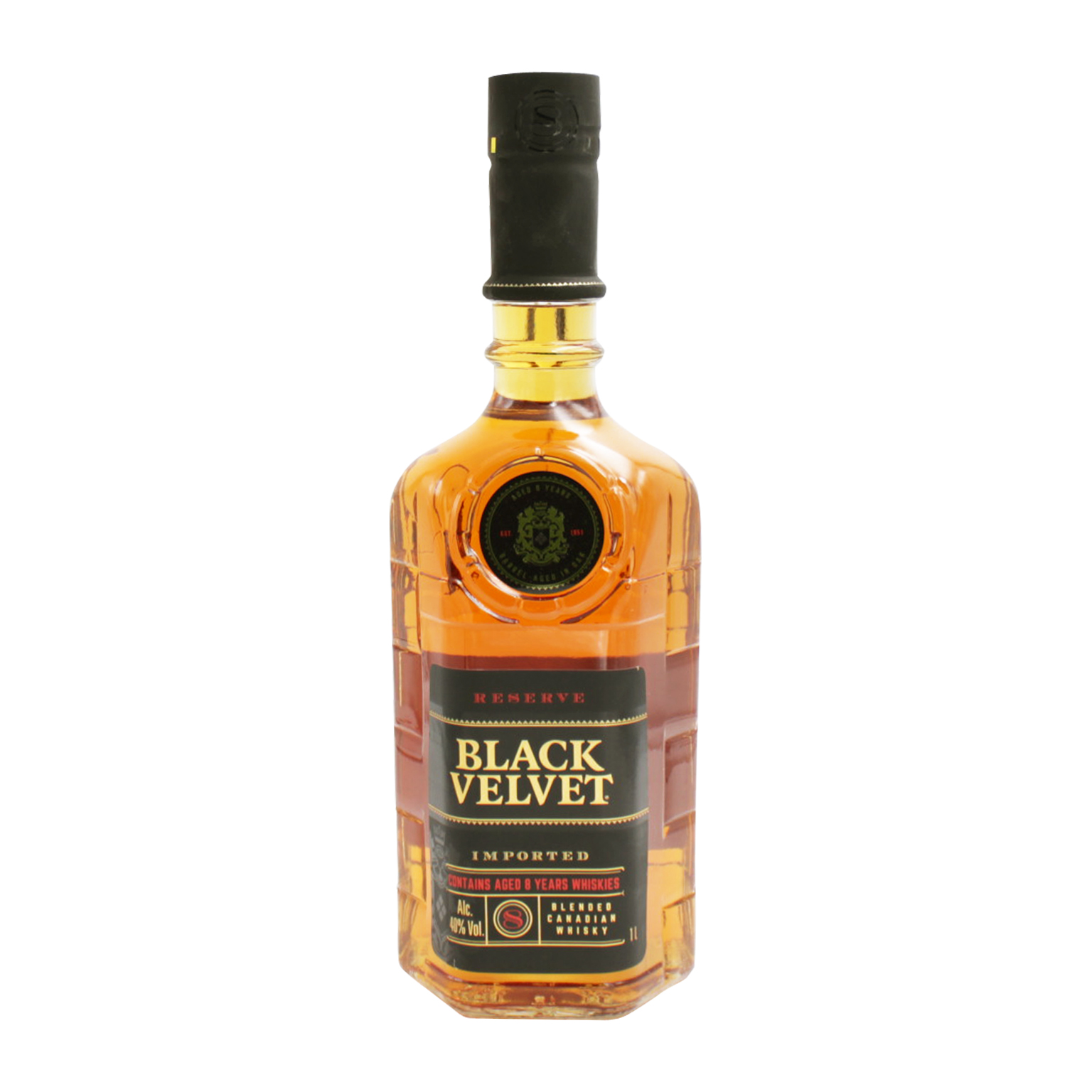 Black Velvet Reserve 8 Jahre Canadian Whisky 1.0L (40% Vol.)