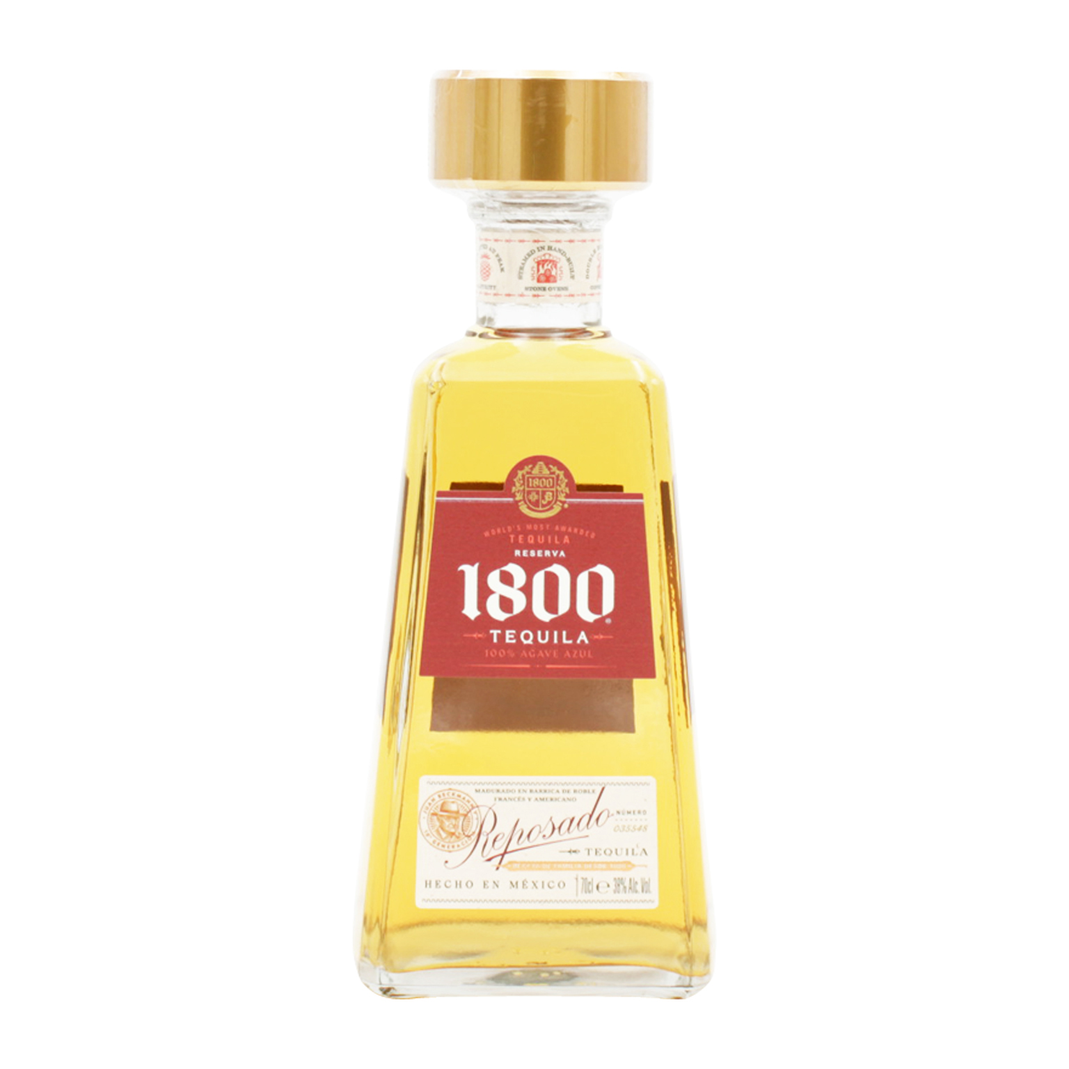 1800 Tequila Jose Cuervo Reposado 0,7L (38% Vol.)