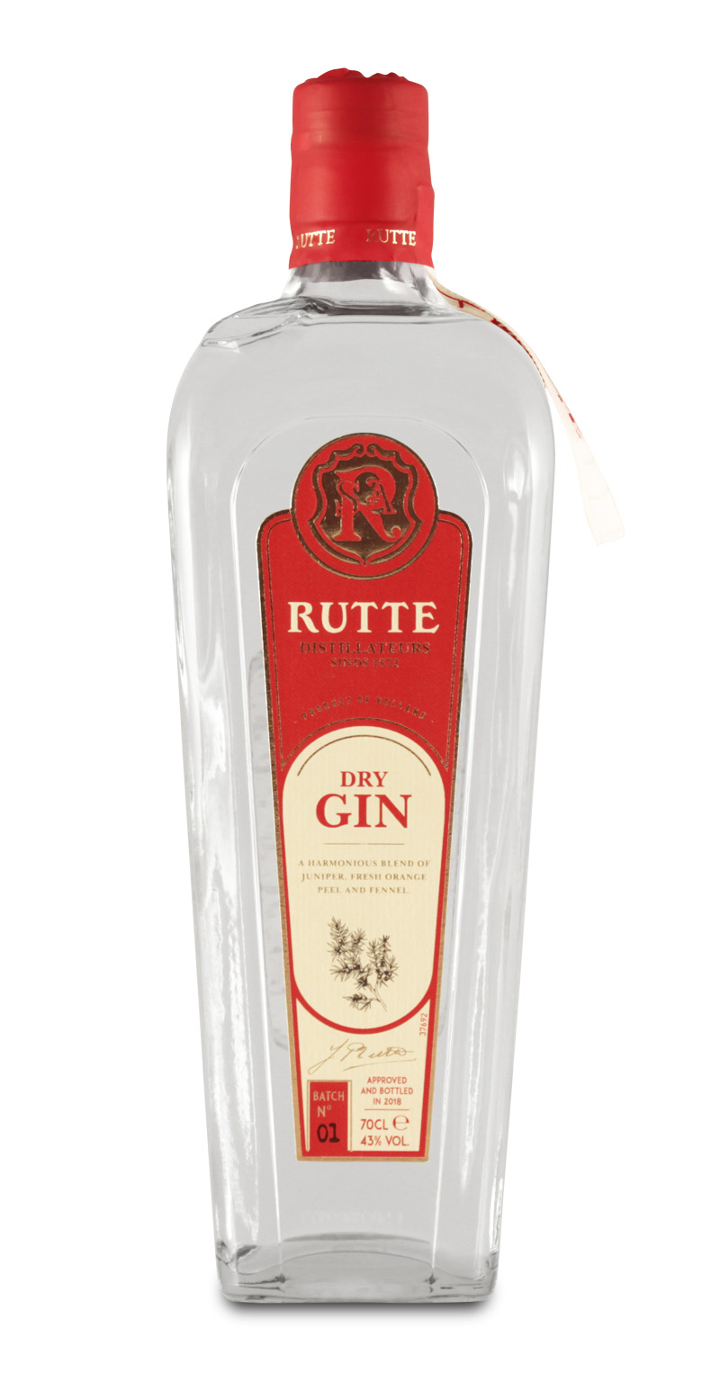 Rutte Dry Gin 0,7L (43% Vol.)