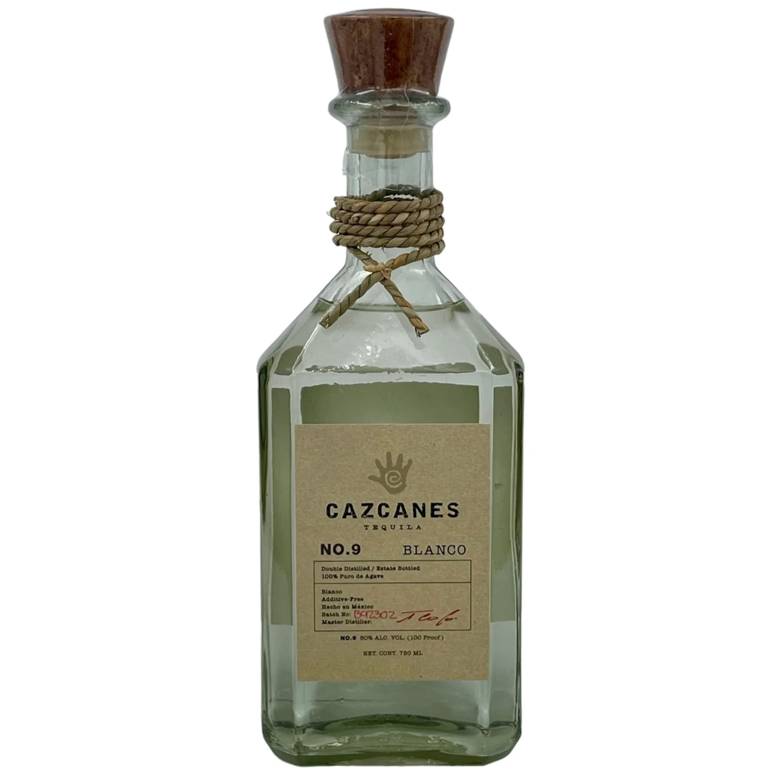 Cazcanes Tequila Blanco No. 9 0,7L (50% Vol.)