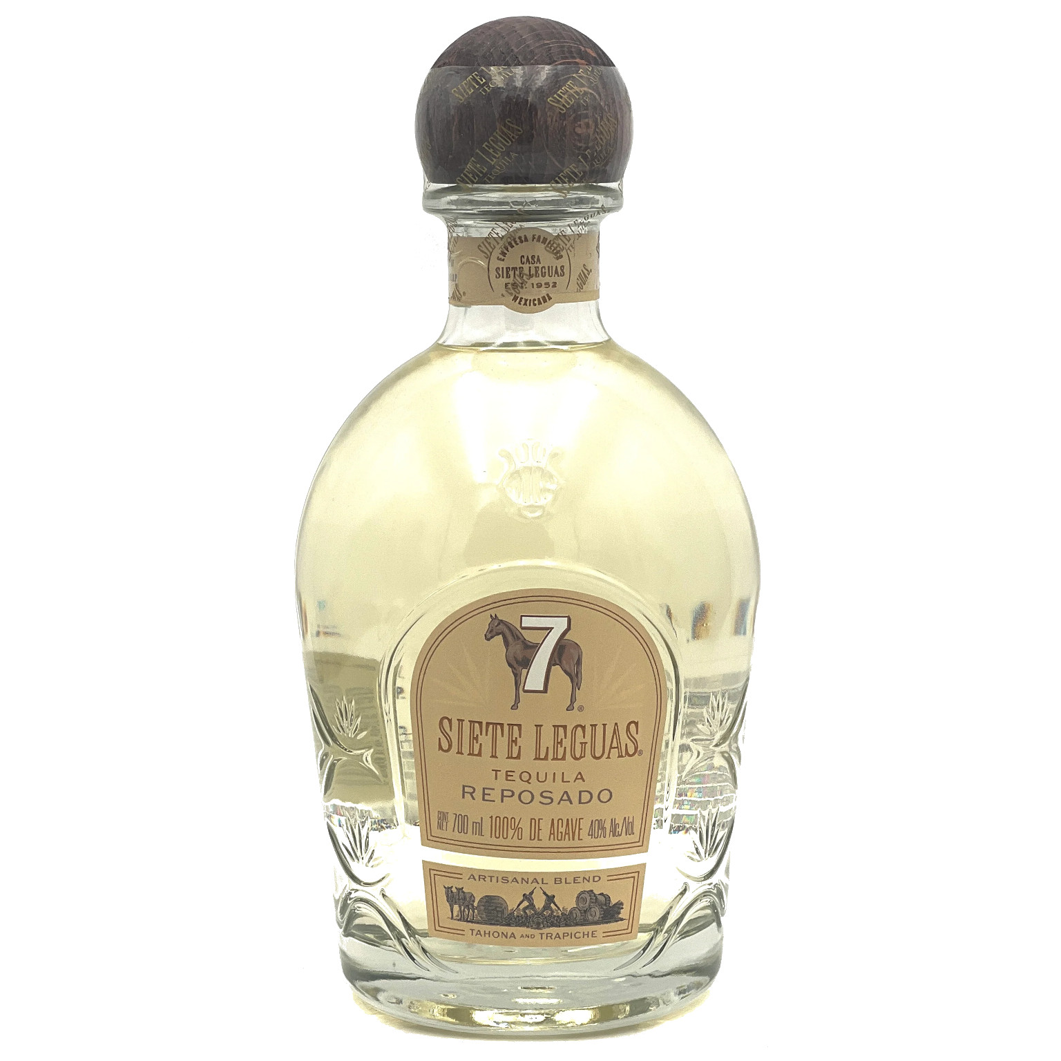Siete Leguas Reposado Tequila 0,7L (38% Vol.)