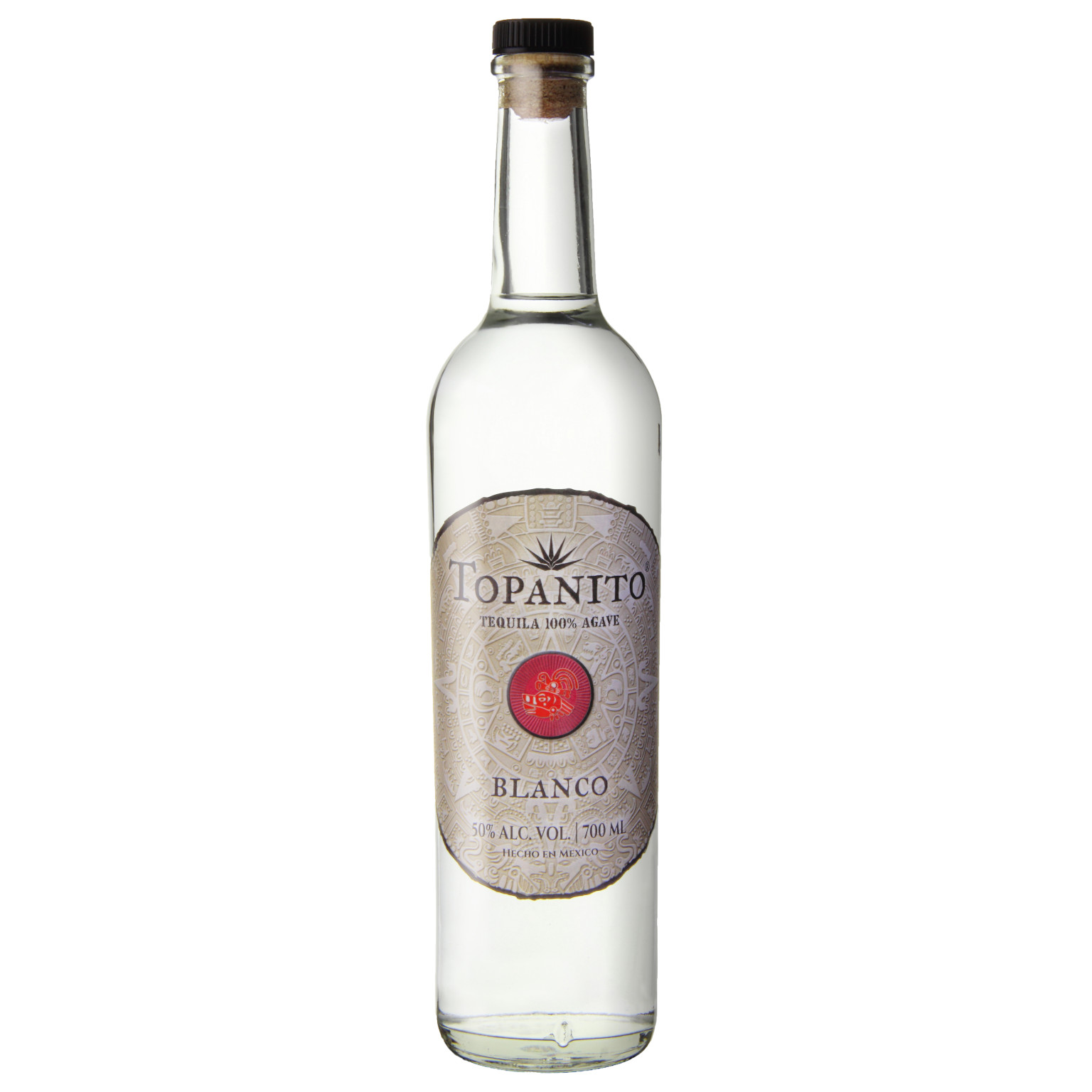 Topanito Blanco 100% Agave Tequila 0.7L (50% Vol.)