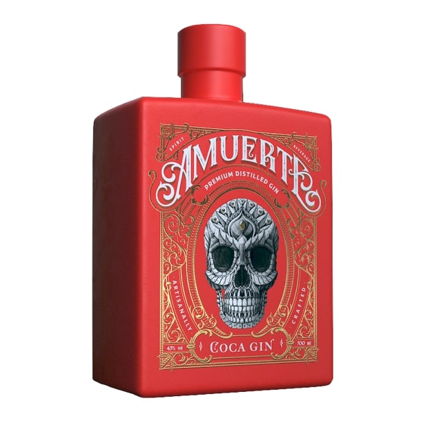 Amuerte Coca Leaf Gin Red Edition 0,7L (43% Vol.)