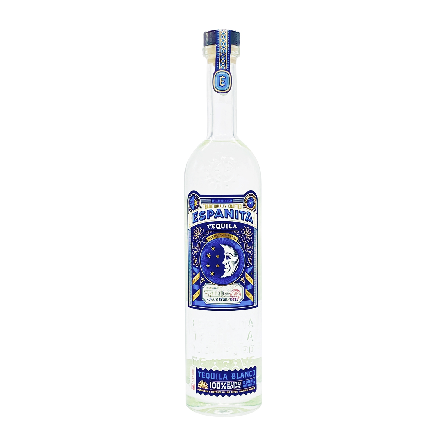 Espanita Blanco Tequila 0,7L (40% Vol.)