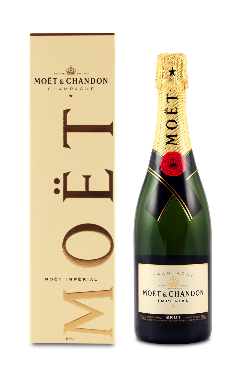 Moët & Chandon Brut Impérial 0,75L (12% Vol.) mit GP