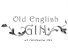 Old English Gin