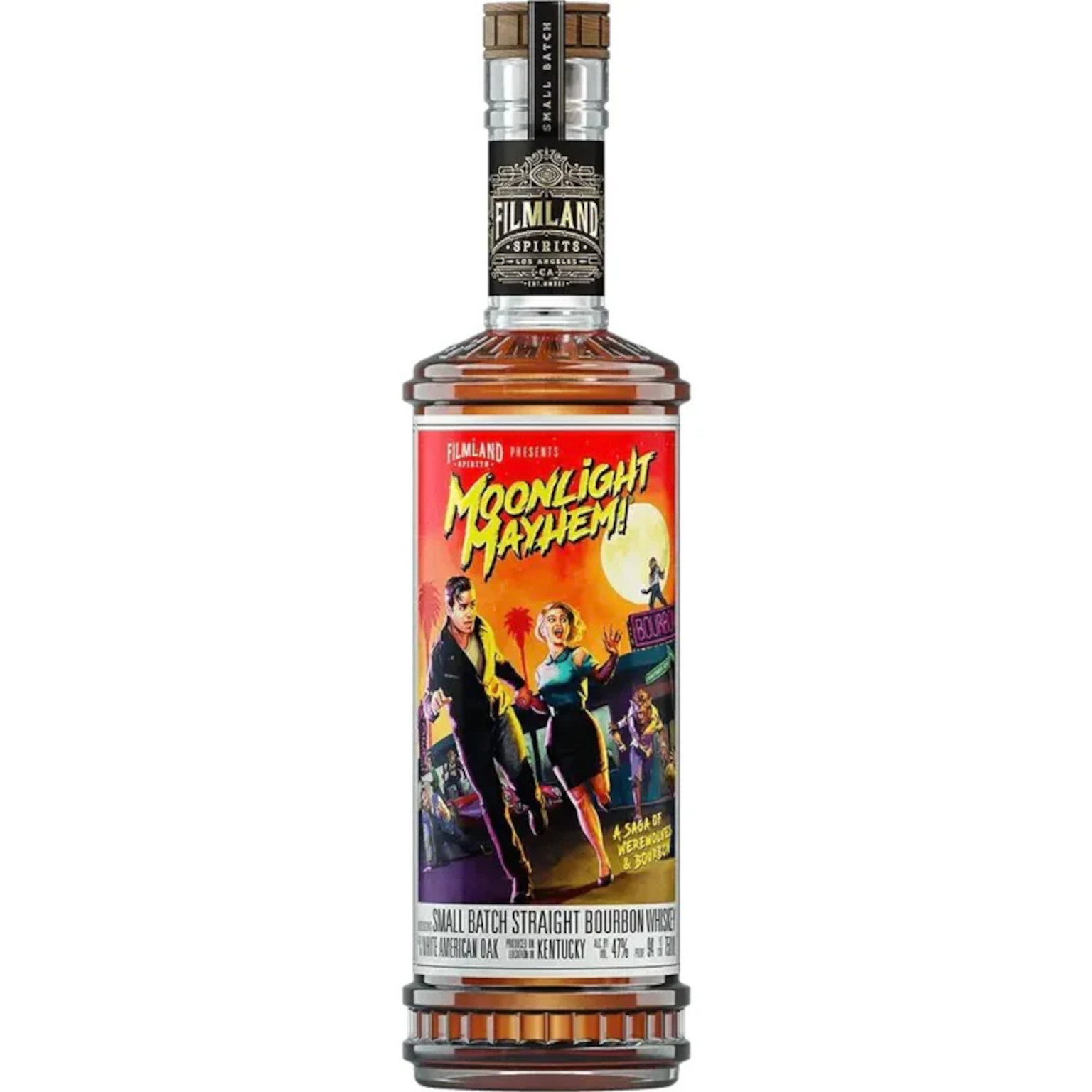 Filmland Spirits "Moonlight Mayhem" Bourbon Whiskey 0,7L (47% Vol.)