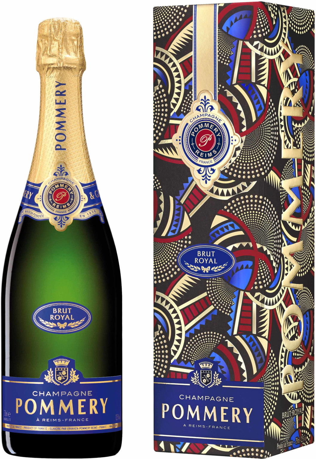 Pommery Brut Royal 0,75L (12,5% Vol.) mit GP