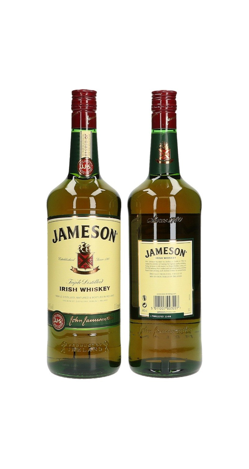 Jameson Irish Whisky 1,0L (40% Vol.)