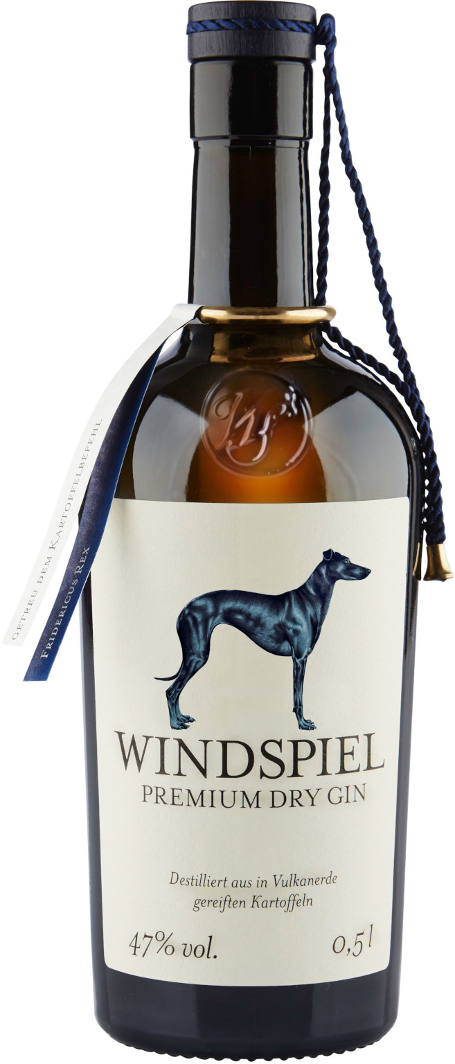Windspiel Premium Dry Gin 0,5L (47% Vol.)