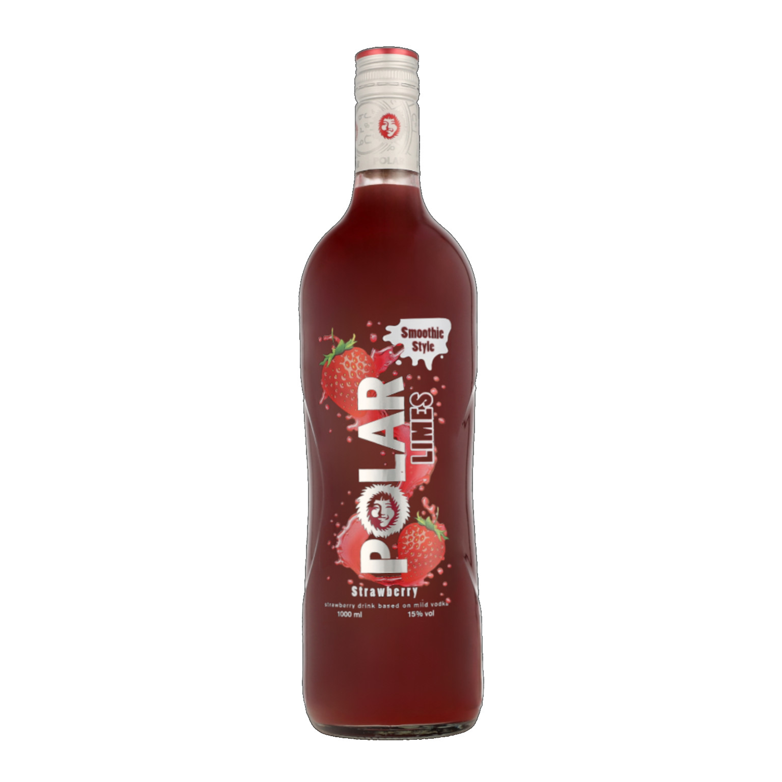 Polar Limes Erdbeer 1,0L (15% Vol.)