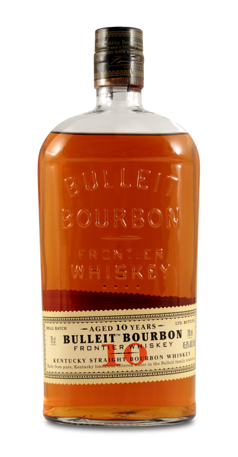 Bulleit Bourbon 10 YO Whiskey 0,7L (45,6% Vol.)